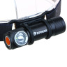 ЕРМАК Фонарь, 1 LED, 1200мАч, 4 режима, пластик, металл, 80х24х25 мм