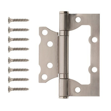 Петля CODE DECO 100х75-B2-NIS БЕЗ врезки 2подшипника (матовый никель)  \2 (25/100)