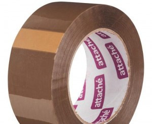 Клейкая лента упаковочная ATTACHE 48х132 м, коричн., 45 мкр 107248