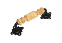 Домарт мод.10220мм черная Ручка-скоба декоративная (10)