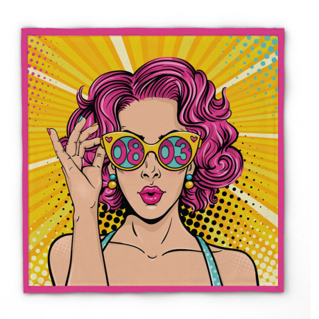 PROVANCE Ботаника Салфетка 8 марта 28х28см, 100% полиэстер, 6 дизайнов