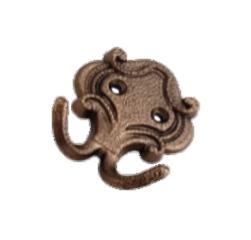 Крючок мебельный 2 Беларусь, цвет медь