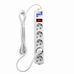 Power Cube (КУБ) Классик сет. удл.-фильтр ПВС 3х0.75 5роз. 3м 10А БЕЛЫЙ (РФ) SPG-B-10-WHITE