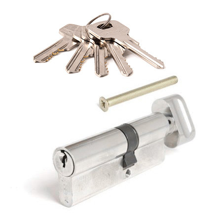 Личина Апекс 80-ZCN (35+45) 80мм с вертушкой (никель)  \10