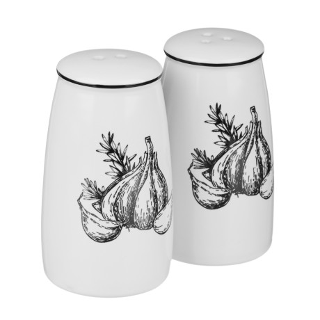 MILLIMI Китчен Набор для соли и перца, 5х9см, керамика