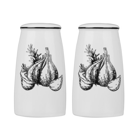 MILLIMI Китчен Набор для соли и перца, 5х9см, керамика