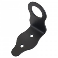 Домарт Проушина угловая 80*80*45черный) d 28мм50)