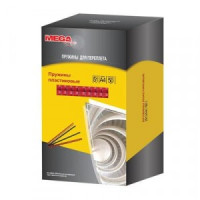 Пружины для переплета пластиковые ProMega Office 51мм черные 50шт/уп.