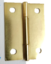 Петля мебельная карточная латунь 50мм