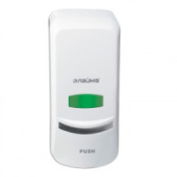 Диспенсер д/жидкого мыла ЛАЙМА PROFESSIONAL, наливной, 1 л, белый, ABS-пластик, 601424