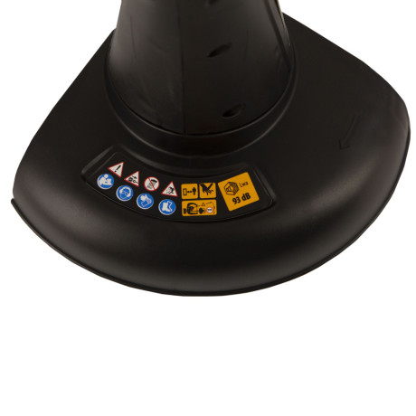 Триммер электрический TE-350, 350 Вт, 260 мм, катушка полуавтомат Denzel