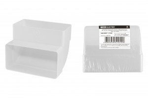 TDM Соединительное колено вертикальное 90° д/прямоуг. воздуховодов вент. 55х110 (РФ) SQ1807-173