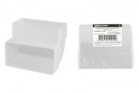 TDM Соединительное колено вертикальное 90° д/прямоуг. воздуховодов вент. 55х110 (РФ) SQ1807-173