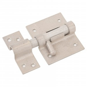 Засов Домарт дверной ЗД- 60 серый металлик d-13мм10)