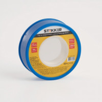 Stekker лента уплотнительная тефлоновая ФУМ 12м 0,3 г/м3*12мм белая INTP12-07512-12 39914