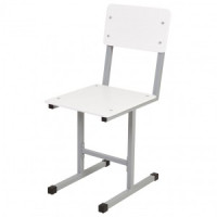Стул Polini kids City S Ученик, 6 гр., серый-белый (мест 1)