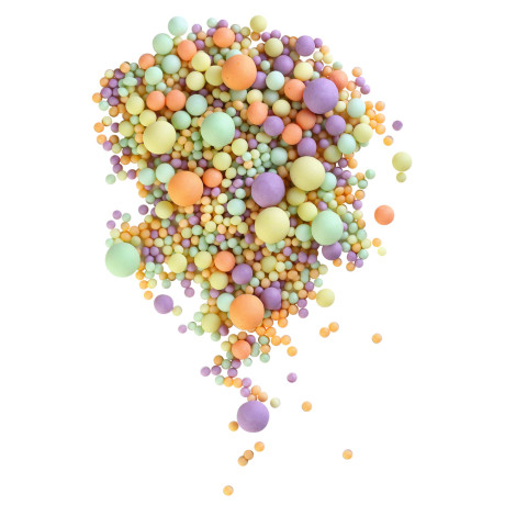 Драже зерновое в цветной кондитерской глазури 20гр, 5 видов