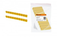 TDM маркер наборный - символ &quot;L&quot; желтый 2,5 мм2 (уп. 150 шт., цена за уп.) (10!) SQ0534-0027