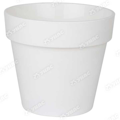 Горшок "Протея" 6 л Белый ПР25-10 Ливингрин (7)