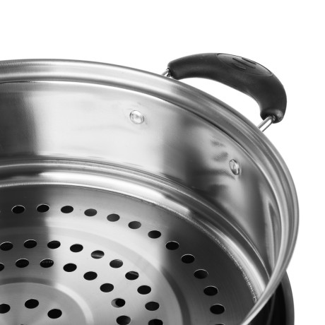 Мантоварка, 30см, нержавеющая сталь, 4 яруса