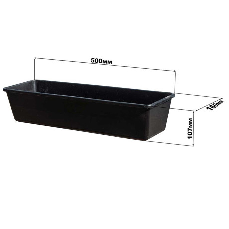 Ящик для рассады САДОВИТА №6 500*160*107 мм (20/1440)