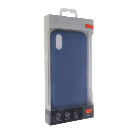 BY Чехол для смартфона Цветной, iP - X, Xs, синий, силикон