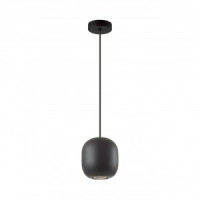 ODEON LIGHT 5060/1BA PENDANT ODL24 313 чер./мет Подвес GU10 LED 4W COCOON 73