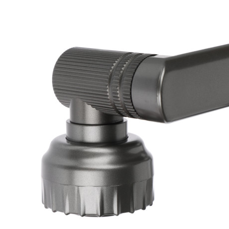 СоюзКран Смеситель для кухни и раковины, излив с вр. 360 гр, аэратор 2 реж, металлопластик, черный