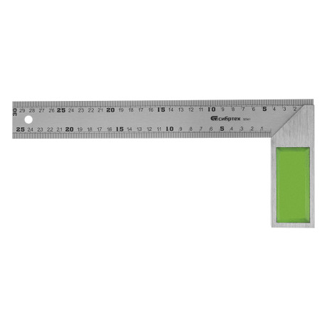 Угольник, 300 мм, металлический Сибртех