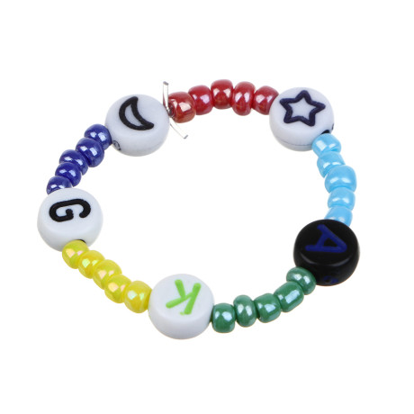 Набор для бисероплетения 10 отделений, пластик, стекло+нить, 6 дизайнов