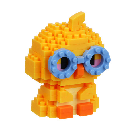 Конструктор мини 3D "Зверюшики", ABS, 7,8х4,1х11,3см, 6 видов