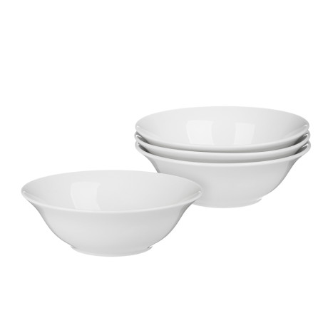 MILLIMI Сонет Набор стол.посуды 16пр (тар26см*4, тар22см*4, салатн15см*4, кружка350мл*4), фарфор