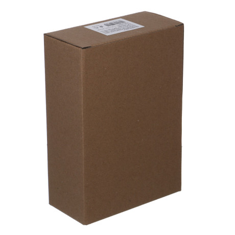 Ваза стеклянная, 13х6х18 см, 2 дизайна