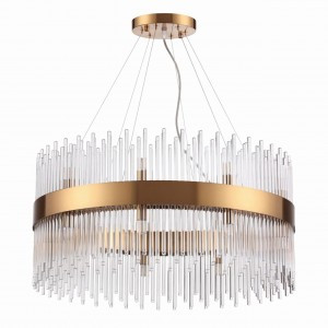 ODEON LIGHT 4722/18 ODL20 426 бронзовый/стекло/прозрачный Люстра G9 18x40W 220V FOCCO