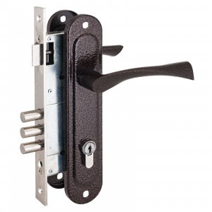 Д-град Зенит ЗВ4-85.3 медь м/о 85 мм Замок врезной с/руч10)