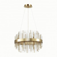 ODEON LIGHT 4639/8 ODL20 423 золотой/металл/стекло Люстра G9 8x40W 220V IDA
