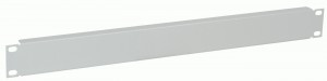 ITK 19" фальш-панель (заглушка) 1U, серая (МП)