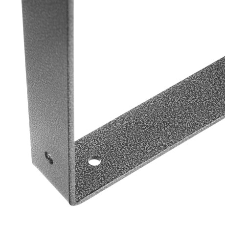 Кронштейн декоративный, 240 х 290 х 30 х 3.5 мм, темно-серый Сибртех