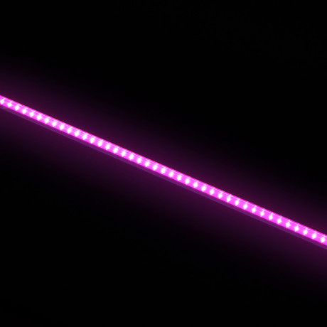 INBLOOM Светильник светодиодный для растений 87х2х3см, 45 LED, фиолетовый, 14Вт, 220В, РС, металл