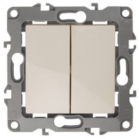 ЭРА 12 мех. выкл. СУ 2 кл. 10А без м.лапок, сл. кость, автоклеммы 12-1004-02 0318