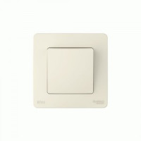 Systeme Electric BLANCA выкл. СУ 1 кл. (перекл. проходн.) (IP44) 10A, 250В МОЛОЧНЫЙ BLNVS410602 (5!)