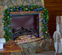 Гирлянда-нить Роса 220V ULD-S2000-200/DGA MULTI DEW 200LED разноцв. 20м провод зеленый IP20 Uniel