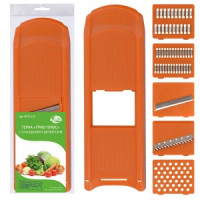 Терка, 5 насадок, нерж.сталь, пластик МТ76-112 Мультидом