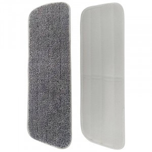 Насадка для швабры Prime,плоская,микрофибра,40*12см,липучки,310485/ Leonord