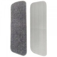 Насадка для швабры Prime,плоская,микрофибра,40*12см,липучки,310485/ Leonord