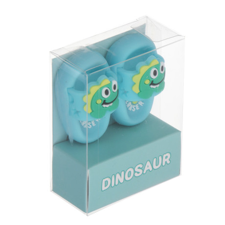 Ластик "Тапки", 4,5х2,5см, ТПР, в пластиковом боксе, шоу-бокс