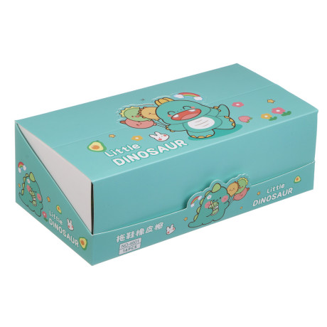 Ластик "Тапки", 4,5х2,5см, ТПР, в пластиковом боксе, шоу-бокс