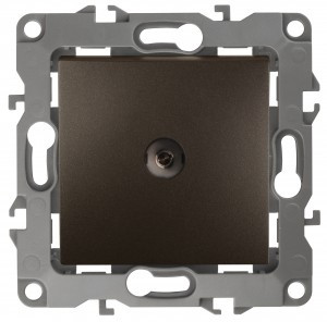 ЭРА 12 мех. роз. TV, СУ 1 мест. проходная Бронза, автоклеммы 12-3102-13 2980