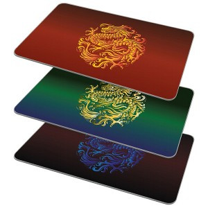 Доска разделочная "Лунный Дракон", 18*28см, стекло VL88-462 Мультидом