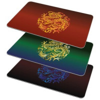 Доска разделочная &quot;Лунный Дракон&quot;, 18*28см, стекло VL88-462 Мультидом